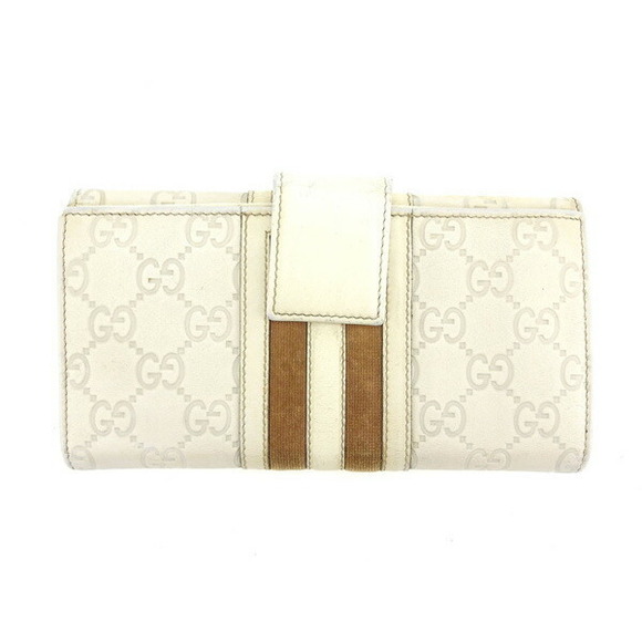 Gucci long Wallet beige ssima white off - Picture 1 of 6